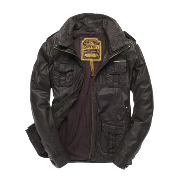 Superdry Other - SuperDry Leather Jacket